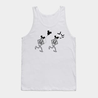 Skeleton dance Tank Top